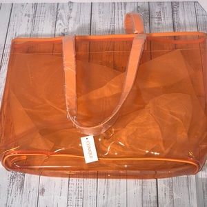Clinique Bags - Set of 2 Travel Bags/Tote Both New Orange & Green Clinique Bags - Set of 2 Travel Bags/Tote Both New Orange & Green